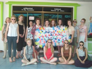 Redemptorist Vocational School for people with Disabilities (UK) ทำกิจกรรมที่ Day Care Center